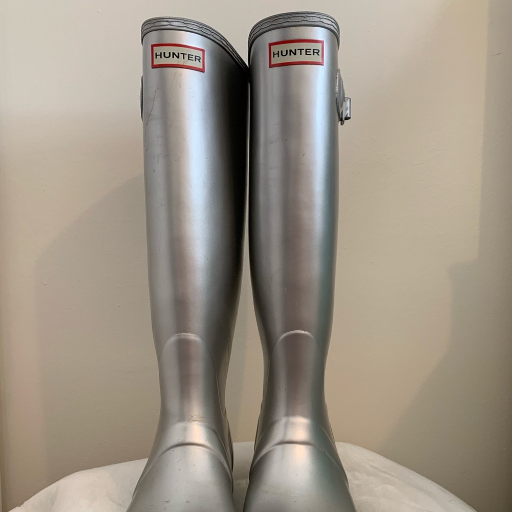 Silver Hunter boots!!!